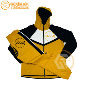 Chándal Deportivo Transpirable de Alta Calidad con Capucha de Algodón y Forro Polar para Hombre, Personalizado con Bordado de la Fraternidad Griega Phi - Product Image 2