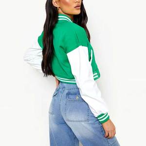 Chaquetas Varsity para Mujer a la Moda, Confeccionadas con Materiales de Alta Calidad, Detalles en Contraste y Estética Clásica Universitaria - Product Image 6