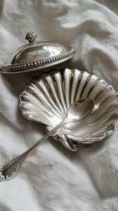 Silver Plated Disposable Cake Tray Afternoon Tea and Dim Sum Jewelry Storage <b>Butter</b> <b>Dish</b> - Product Image 6