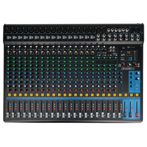มิกเซอร์เสียงดีเจ 5Core 24 ช่อง สเตอริโอ พร้อมเอฟเฟกต์ 256 แบบ USB บลูทูธ พลังแฟนทอม 48V - Product Image 1