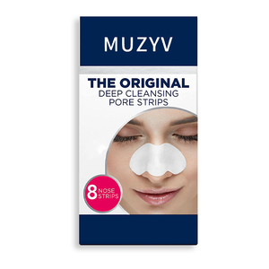 Tiras Limpiadoras de Poros para Eliminar Puntos Negros de Té Verde de Marca Privada, Parches Exfoliantes para el Acné - Product Image 1