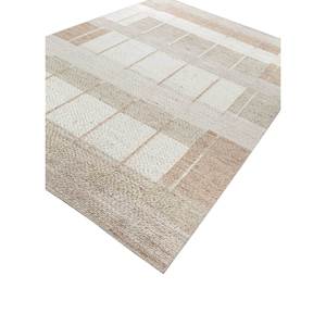 Alfombra de Lana Tejida a Mano Contour Ivory, Alfombra de Yute con Diseño Geométrico Clásico para Hogar, Auto, Alfombra Rectangular para Pasillo o Habitación -Hwl-145(Cs-03) - Product Image 2