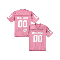 Meilleurs maillots de football américain pour collège, respirants, à manches courtes, pour hommes, de haute qualité, personnalisables pour équipe, 100 % polyester, séchage rapide