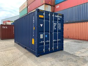 Conteneur maritime de 20 pieds de qualité supérieure, conteneurs maritimes usagés standard de 20 pieds pour le transport de marchandises en vrac, capacité de 33 m³ à l'origine, à vendre - Product Image 5