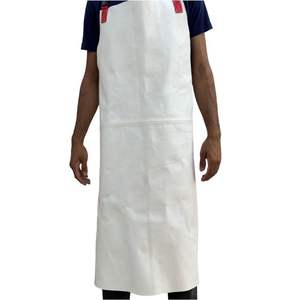 New High Quality Cowhide <b>Leather</b> Welding,kitchen use <b>Aprons</b> Work Safety <b>Apron</b> With Pockets daily working use <b>Aprons</b> - Product Image 6