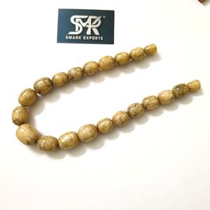 Cuentas de Resina Modelo Beige Premium, Cuentas Ovaladas Lisas y Pulimentadas para Collar, Pulsera, Manualidades, Diseños de Joyería, Estilo Ángel - Product Image 6