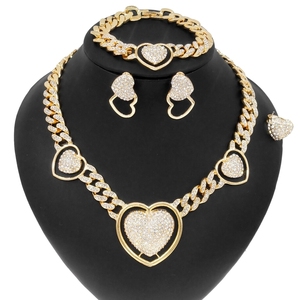 Zhuerrui <span class=keywords><strong>XOXO</strong></span> Set di collana di Design africano fatto a mano placcato in oro 18 carati nuovo classico bellissimo Set di gioielli X0138 - Product Image 3