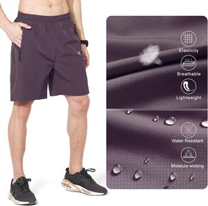 Lot de 3 shorts de sport ultra performants personnalisés pour hommes 100% coton, short de sport d'entraînement décontracté teint en couleur unie, écologique. - Product Image 4