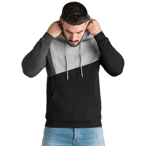 Sweat-shirts à capuche pour hommes de haute qualité, poids lourd, logo personnalisé, sweat à capuche surdimensionné en coton épais pull-over sweat à capuche pour hommes - Product Image 1