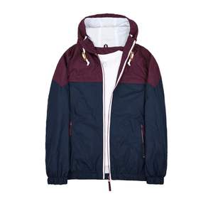 Men's Custom Design Waterproof Windbreaker Jacket Wholesale Canvas <b>Outdoor</b> <b>Hiking</b> Woven Zipper <b>Clothing</b> - Product Image 1