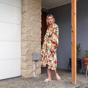 Meilleures ventes haute sur demande 100% robes pour femmes en velours de coton Kimono pour un usage quotidien de l'exportateur indien - Product Image 4