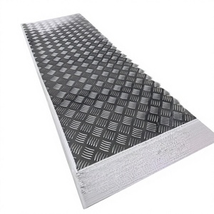 <span class=keywords><strong>Tôle</strong></span> en aluminium à motif cinq nervures 5052 5005, épaisseur 3 mm, 2400x1200 mm - Product Image 6