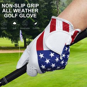 Gant de golf en cuir de cabretta de qualité supérieure, chaud pour l'hiver, antidérapant et respirant pour hommes et femmes, logo personnalisé, vente en gros - Product Image 6