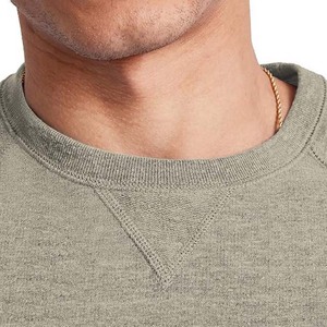Custom Embroidery Screen Print Blank Plain Cotton Unisex Oversized Crewneck Pullover <b>Sweatshirt</b> Streetwear <b>Grey</b> <b>Mens</b> <b>Sweatshirt</b> - Product Image 5