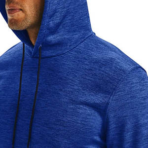 Mejor calidad Venta caliente Nuevo estilo liso Hombres Sudadera con capucha Color sólido Algodón Hecho Transpirable Regular Fit Hombres Sudaderas con capucha - Product Image 3