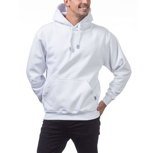 Sweat à capuche léger en éponge française pour homme, coupe ample, molleton actif de poids moyen avec impression 3D en relief - Product Image 1