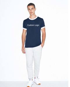 50% Algodón 50% poliéster logotipo personalizado camiseta 20052 Unisex Tri-blend Ringer camisetas Augusta ropa deportiva Unisex Ringer camiseta - Product Image 3