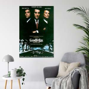 Goodfellas Movie <b>Poster</b> Offset and Digital Printing Techniques Vinyl and Canvas Material for Home Decor Flags and Banners - Product Image 2
