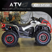 Quad pour enfants, moteur Qianjiang 110cc, véhicule tout-terrain, démarrage électrique, transmission automatique CVT, 4 roues motrices