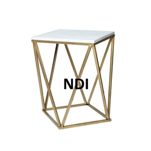 Handmade Decorative Eco Friendly Customized Size and Shape Metal Center <b>Table</b> Luxurious Style Metal Tea Coffee <b>Table</b> - Product Image 4