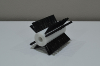 Brosse à rouleaux pour usage industriel