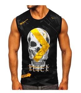 Wholesale Custom <b>Men's</b> Mesh Gym Tank <b>Top</b> High Quality Sleeveless DryFit Breathable Gym Basketball Training Stringer Tank <b>Top</b> - Product Image 1
