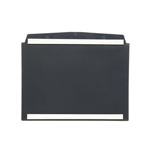 Taschina autoadesiva con 2 strisce adesive DIN A5 orizzontale, Grigio scuro, 10 pz. / Confezione.- 2SDSK/5110-06 - Product Image 2