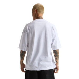 T-shirt pour homme 100% coton 40g Streetwear oversize recadrée style décontracté 220 grammes tissu poids solide motif tissé lourd - Product Image 2