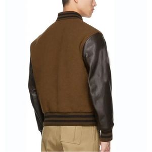 New Fashion Custom Embroidery Varsity Leatherman Coat College Baseball Varsity Jacket Customize Size Letterman Jacket - Product Image 2
