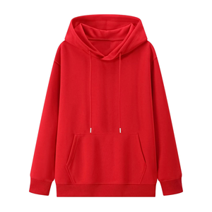 100% coton polaire confortable pull à capuche hiver formation vêtements de sport avec poche pour la course en vrac Logo personnalisé - Product Image 1
