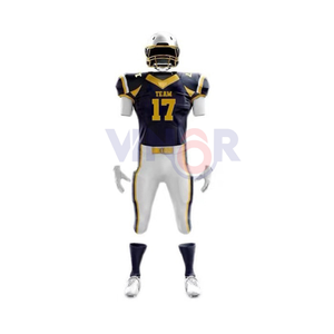 2025 American Football Uniforms Adult Short Sleeve High Quality Digital Print Moisture-Wicking Breathable Training Wear OEM - Product Image 2