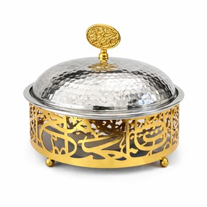 Luxury High Quality Modern Stainless Steel Casserole <b>Pot</b> Eco-Friendly Buffet Server Premium - Product Image 1