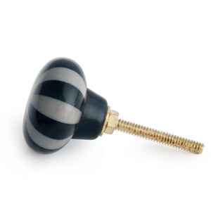 Perilla de resina Variedades de forma redonda Perillas de gabinete Tiradores de puerta naturales Herrajes para cajones - Product Image 4