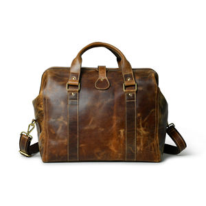 Dernière conception de sacs de sport d'extérieur en cuir véritable Nouvelle mode Sacs de voyage - Product Image 4