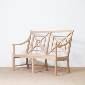 Banco de teca moderno personalizable para exteriores en color natural, seguro para el hogar, jardín, patio, parque, hospital, escuela y aplicación hotelera - Product Image 5