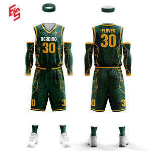 Vêtements de basketball pour hommes grande taille, ensembles de vêtements de sport avec logo personnalisé, couleur unie, style tendance, respirant, séchage rapide, 100% polyester - Product Image 1