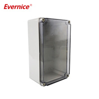 Couvercle transparent étanche IP67 Boîtier en plastique ABS Boîtier électronique Boîte électrique Boîte de jonction