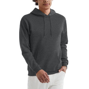 Sweats à capuche unis personnalisés pour hommes 100% coton poids lourd qualité de luxe éponge française surdimensionné Streetwear pulls à capuche pour hommes - Product Image 4