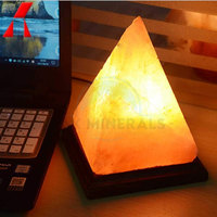 Lampes en sel naturel de l'Himalaya polies de haute qualité avec une couleur foncée pour la décoration de la maison