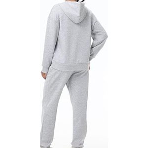 Ensemble de survêtement imprimé personnalisé pour femmes grande taille, coupe ajustée, automne-hiver, sweat-shirt à capuche zippé court et pantalon de survêtement - Product Image 6
