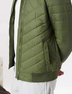 Veste polyester-coton haute performance pour hommes Veste polyester-coton confortable extérieure légère et durable chaude - Product Image 4