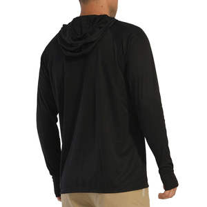 Quick Dry <b>Fishing</b> Sun Protection Shirt Sports Running Pullover Tops Rash Guard Men's UPF 50+ Long Sleeve Polyester t Shirt - Product Image 4