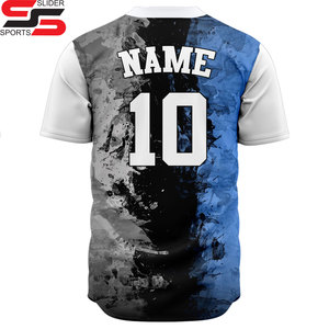 Camiseta de béisbol personalizada para hombre, ropa deportiva, sublimación, camiseta de béisbol de nuevo estilo de alta calidad, uniforme, camiseta de béisbol de secado rápido - Product Image 4
