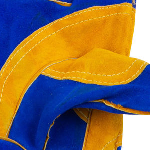 Gants de soudage en cuir ignifuges de haute qualité les plus vendus pour les travaux de protection Gants de soudage résistants à la chaleur élevée dans toutes les couleurs - Product Image 4