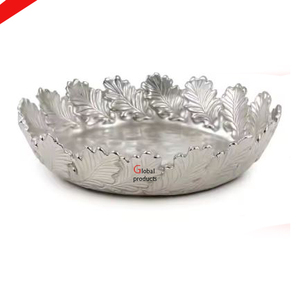 Bol de service de nourriture et de salade pour restaurant et bar de l'hôtel belle conception de feuille d'or - Product Image 3