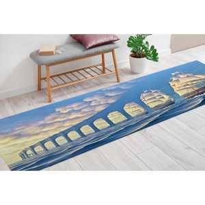 Bridge Made of Sky <b>Rug</b>, Printed <b>Rug</b>, Modern Art <b>Rug</b>,<b>Chenille</b> <b>Rug</b> - Product Image 5