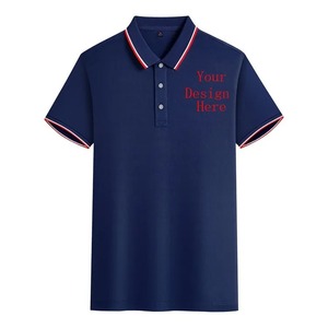 Camiseta Formal a Rayas de Venta Caliente de Fábrica, Camisas a Rayas de Ingeniero, Camisetas Polo a Rayas de Algodón para Hombre - Product Image 1