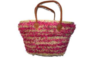 กระเป๋ากระเช้าเปิดปิดสไตล์วินเทจที่มีสองมือจับ/สายรัด - Product Image 6