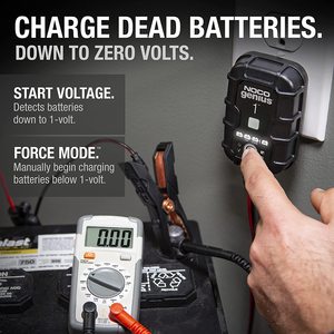Chargeur/entreteneur de batterie pour véhicule, tracteur, VTT/UTV 1 Ampère (6V-12V) - Product Image 3