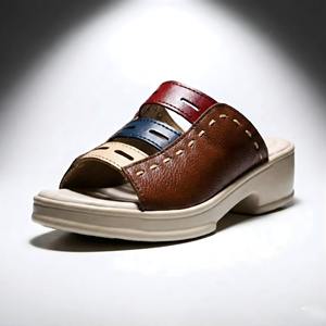 รองเท้าสลิปออนส้นแบนลำลอง408มล. ใส่สบาย - Product Image 1